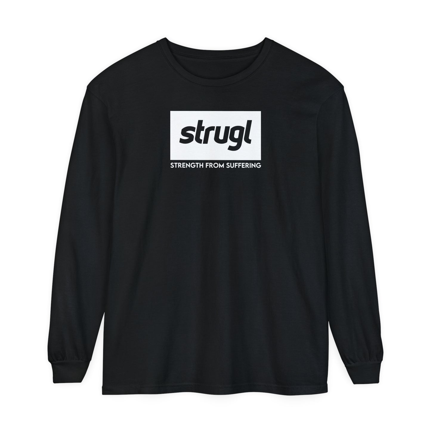 Strugl Block Logo Long Sleeve Tee