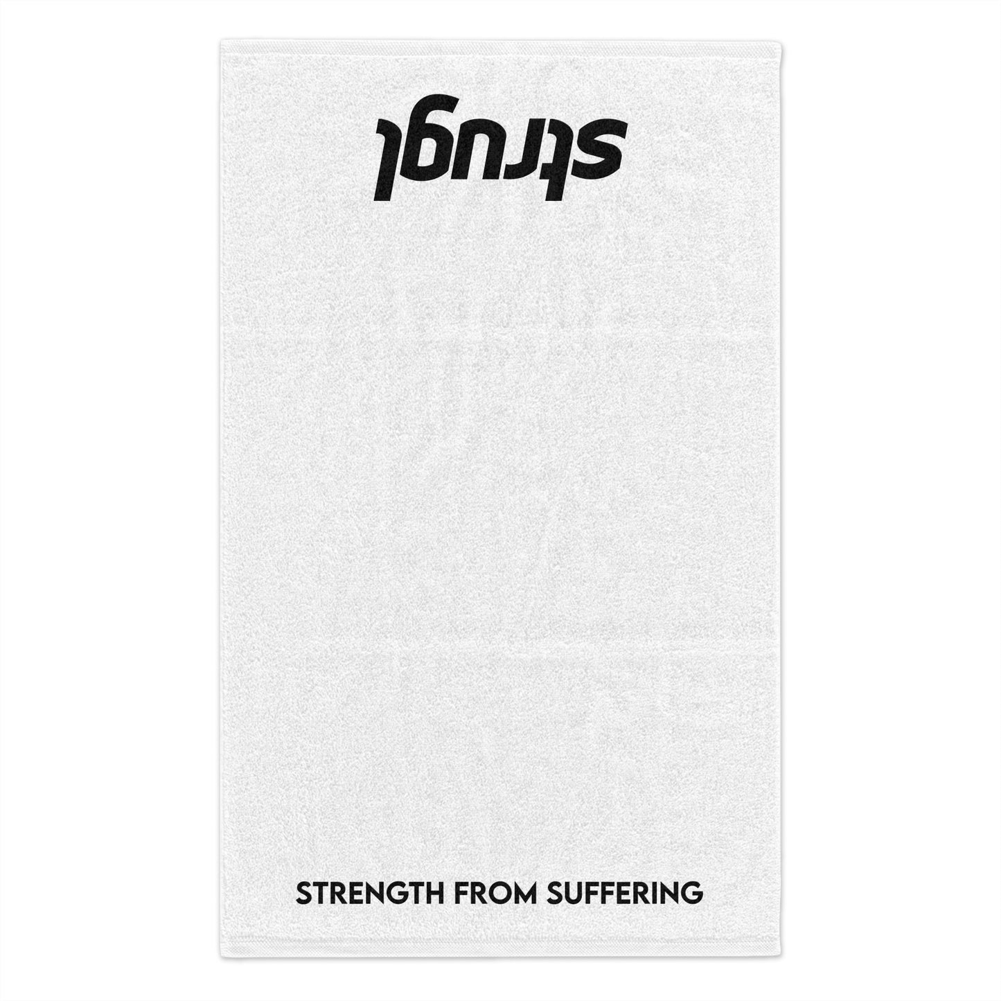 Strugl Brand Gym Towel – Strength from Suffering