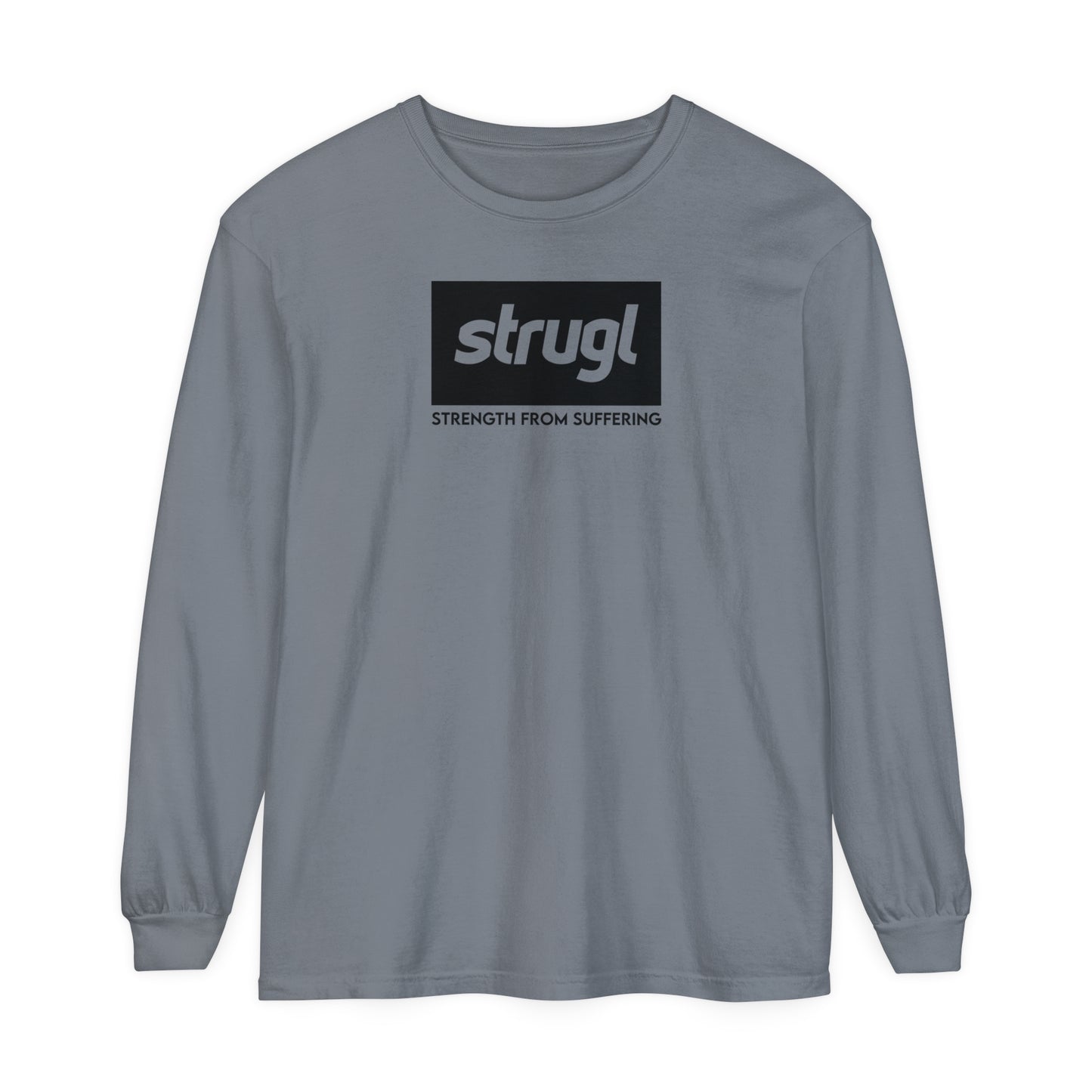 Strugl Block Logo Long Sleeve Tee