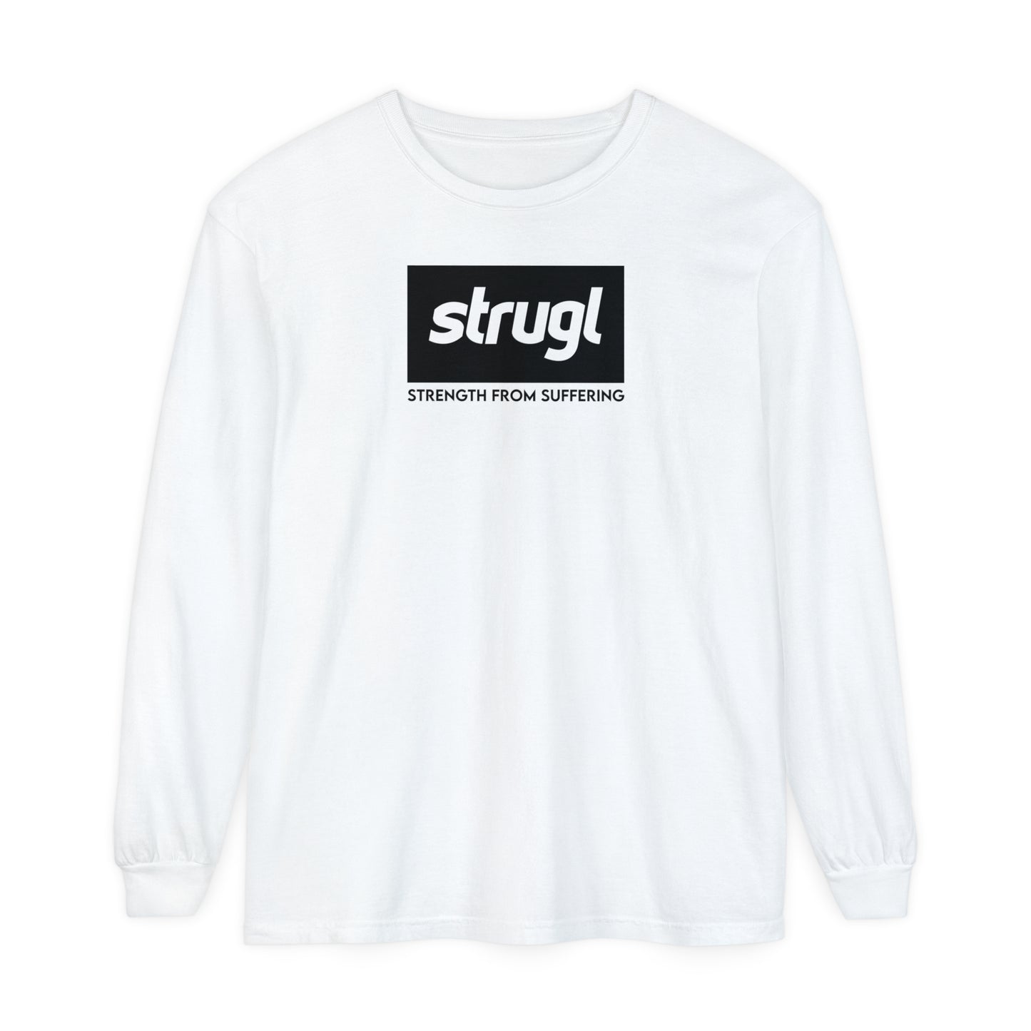 Strugl Block Logo Long Sleeve Tee